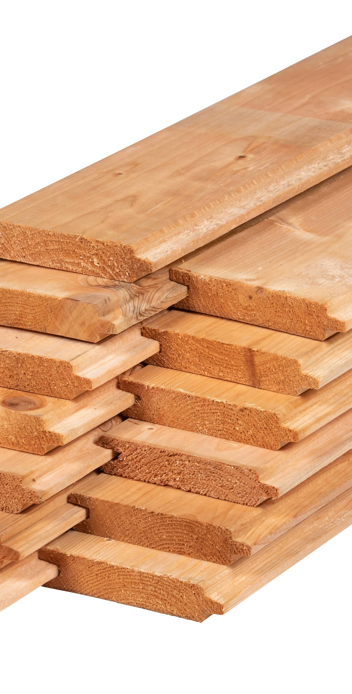Stapelset blokhutprofiel Red Class Wood