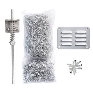 Starterset 1 - 800 spijkers / 200 asfaltnagels / ventilatieset / stormankerset — 1