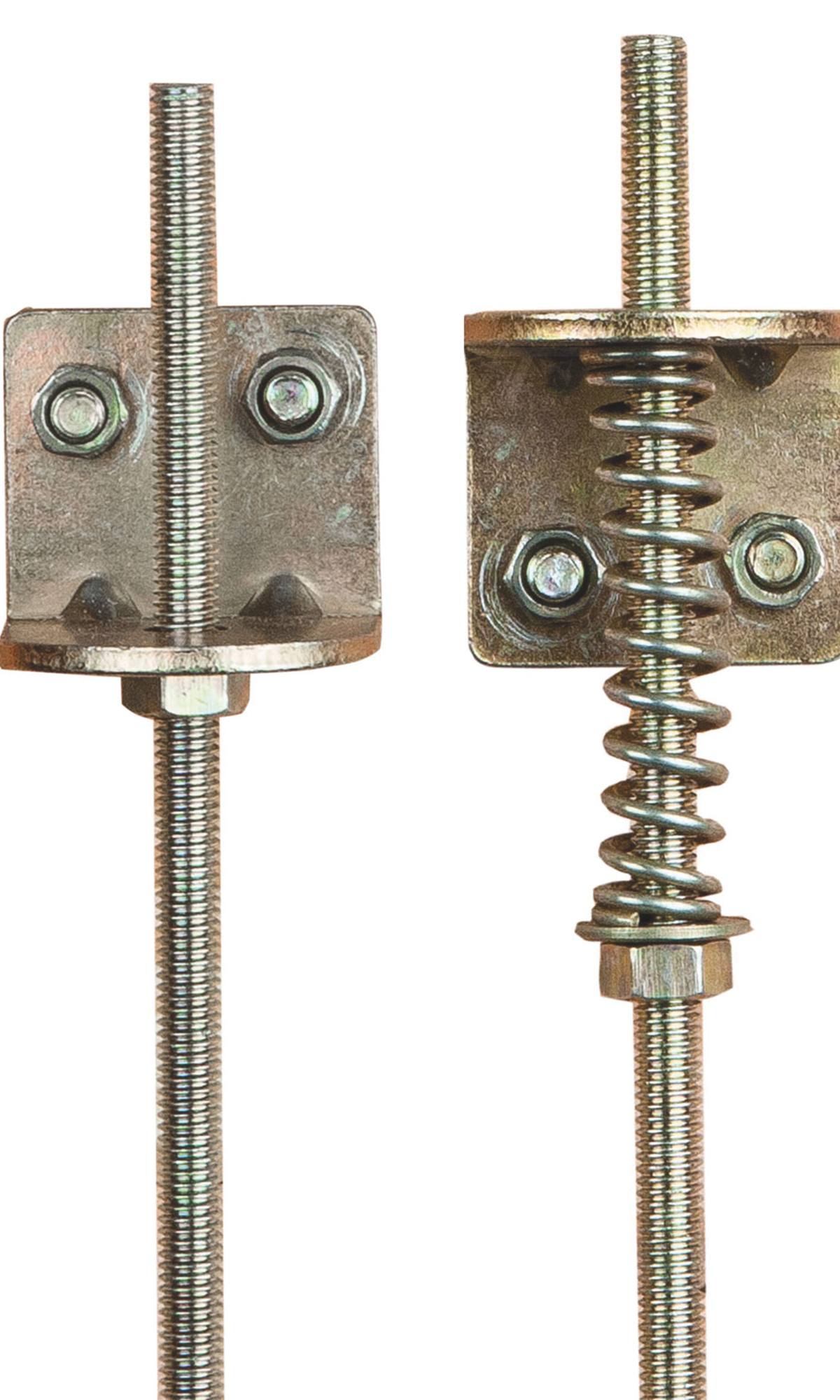 Stormankerset metaal - 4 stuks per set