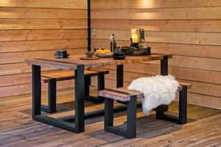 Teak Dinnerset Wellington — 1