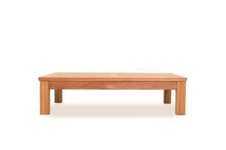 Teak modulaire lounge set Tambora – Bijzettafel/Hocker incl. kussen en glasplaat – 80 x 80 x H30/40cm — 1