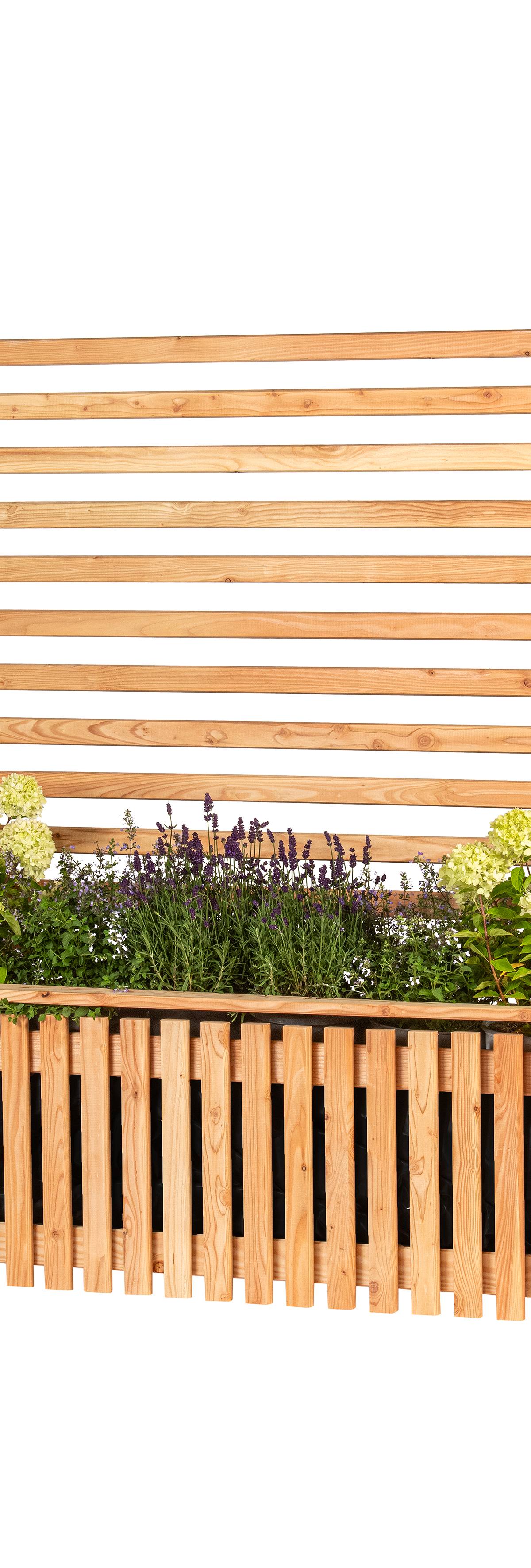 Trellis voor plantenbak Mosel/Elbe 130 x 150 cm
