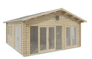 Tuinhuis Amstelglorie 5,00x5,60-44 28m² | Zadeldak — 1