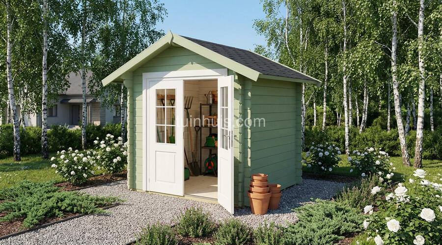 Tuinhuis Brabant 2,2x2,2m 28mm