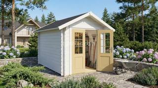 Tuinhuis Brabant 2,2x3m 28mm — 1