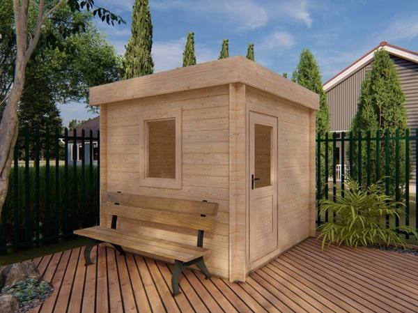 Tuinhuis Duivendrecht 2,6x2,6m 28mm