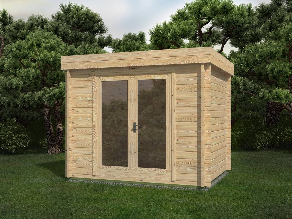 Tuinhuis Nijmegen 3,0x2,5m 44mm