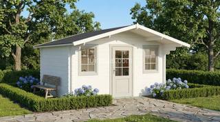 Tuinhuis Uithoorn 3,8x3m 28mm — 1