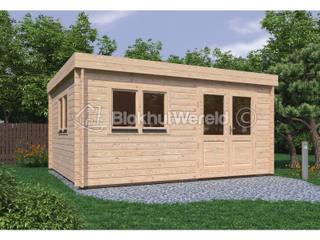 Tuinkantoor 5x4m | helemaal compleet | pakket korting — 1