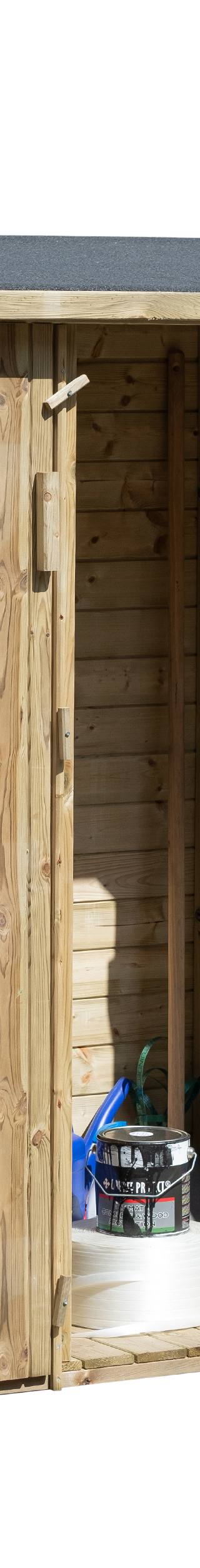 Tuinkast Bayern vuren groen geïmpregneerd incl. dakleer — 1