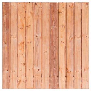 Tuinscherm Agadir, Red Class Wood geïmpregneerd ME vuren, RVS-geschroefd, 23-planks (21+2) 180 x 180 cm — 1