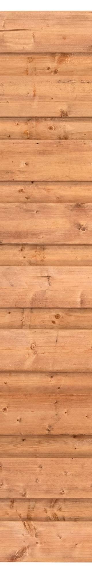 Tuinscherm Zagora, Red Class Wood geïmpregneerd ME vuren, RVS-geschroefd, 21-planks (19+2) 180 x 180 cm — 1