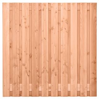 Tuinscherm Zwarte Woud, douglas, RVS-geschroefd, 21-planks (19+2) 180 x 180 cm — 1