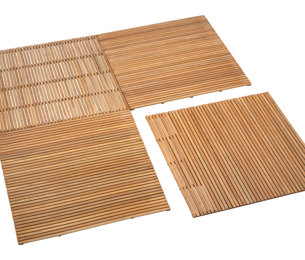 Tuintegel hardhout Bangkirai Yogyakarta 100 x 100 cm