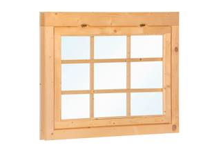 Uitzetraam enkel W2 vuren 119,5 x 87 cm — 1