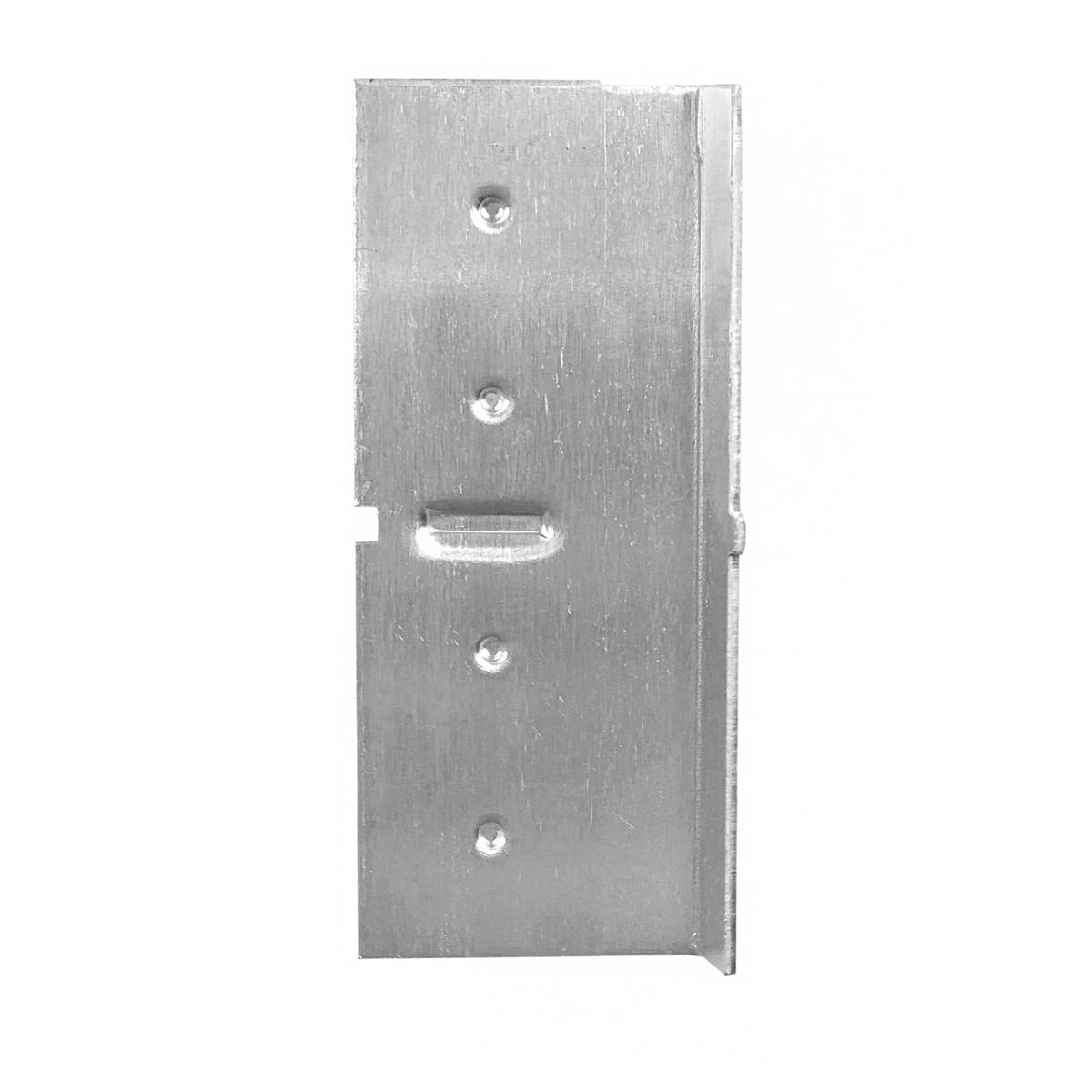 Verbindingsstuk t.b.v. aluminium daktrim
