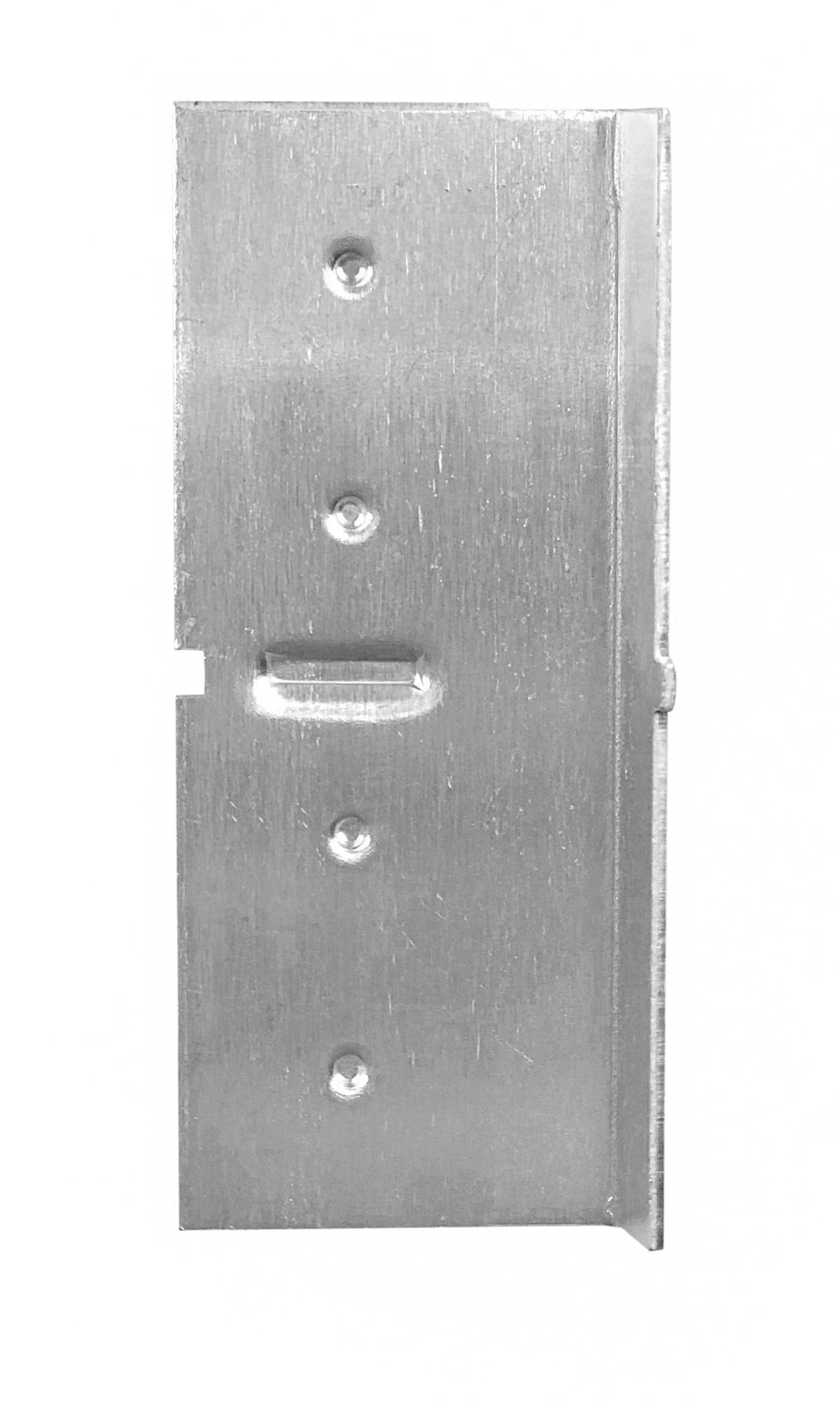 Verbindingsstuk t.b.v. aluminium daktrim