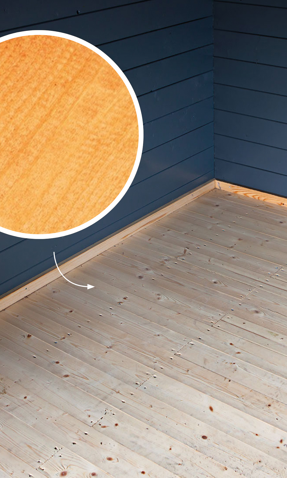 Vloerpakket | 18 mm | vuren | Red Class Wood geïmpregneerd 250 cm