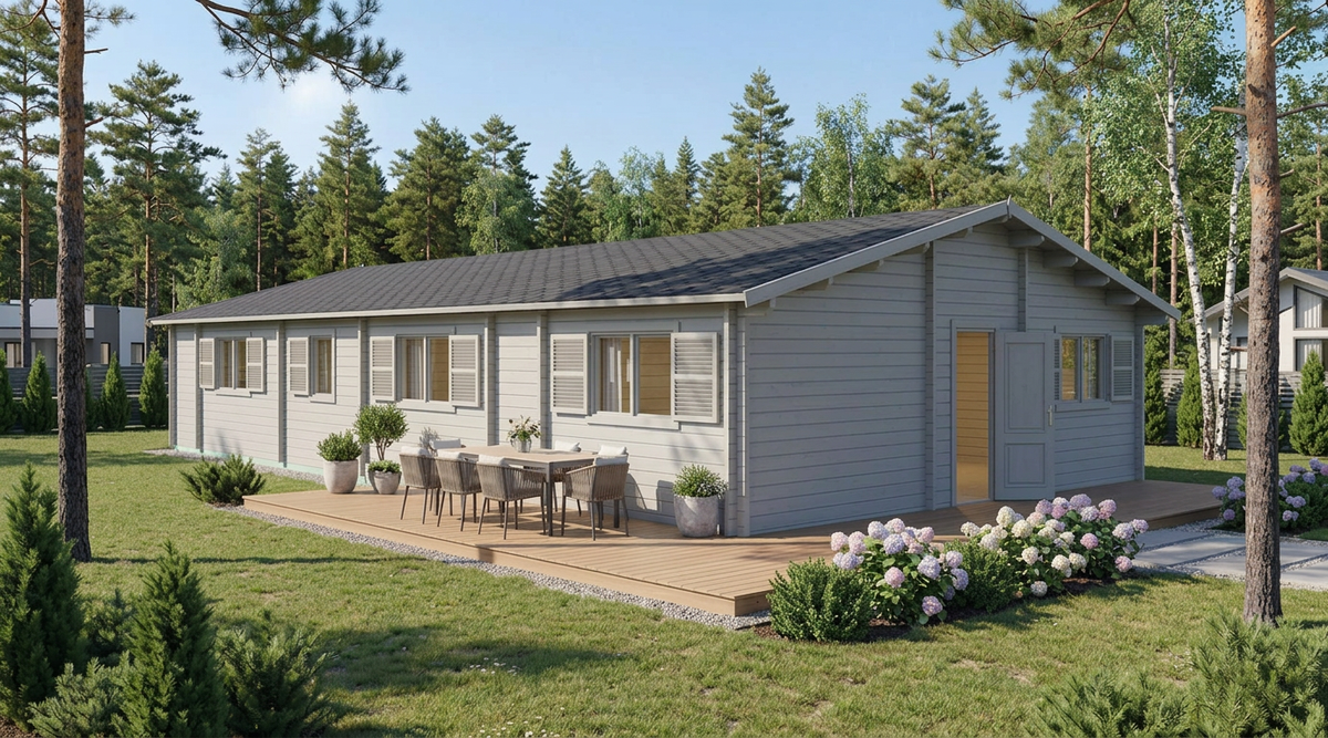 Weekend Chalet Sevilla 68mm 13,5x7,6m (100m2)