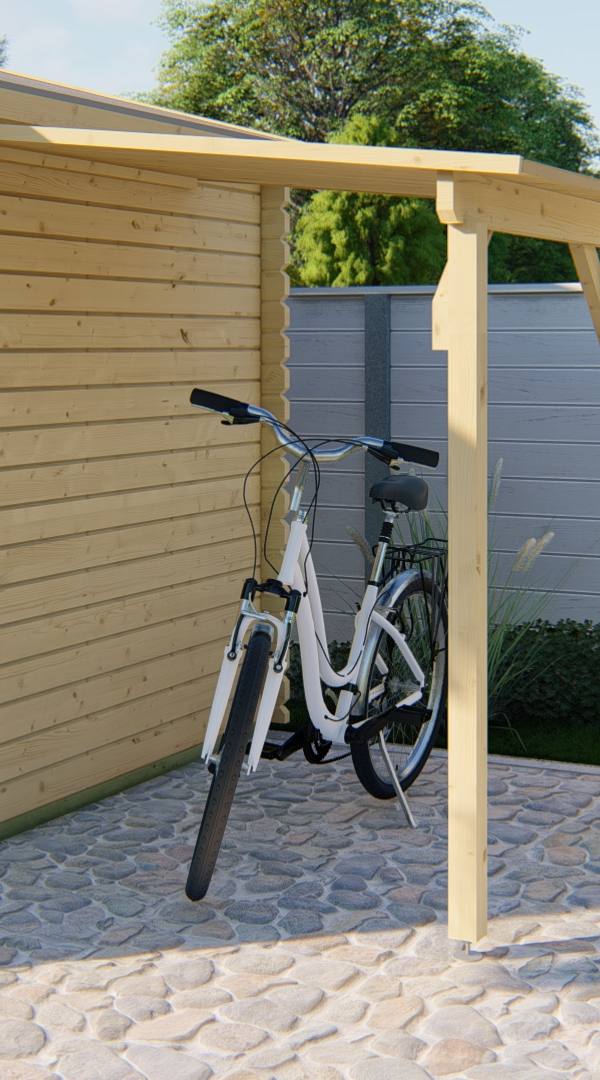 Zijluifel | 175 cm | vuren onbehandeld
